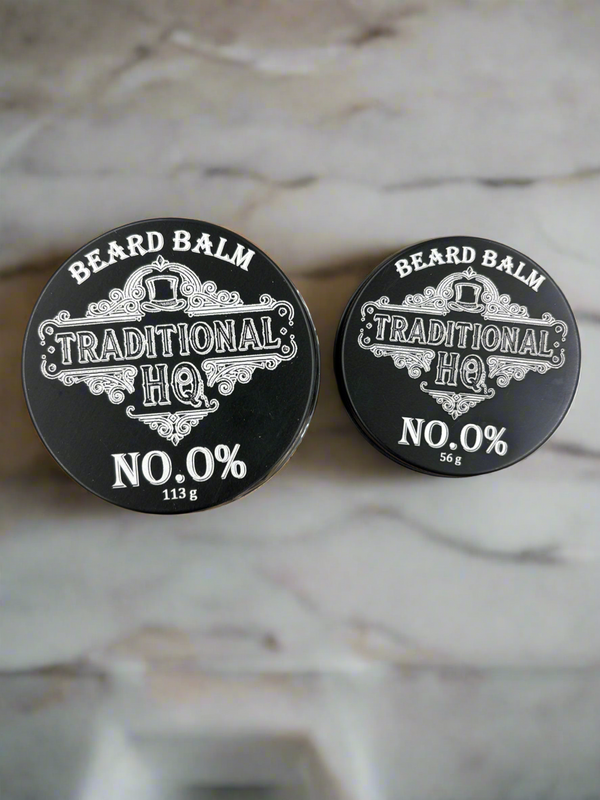 NO.0% Beard Balm - Fragrance-Free | 56g | Non-Staining