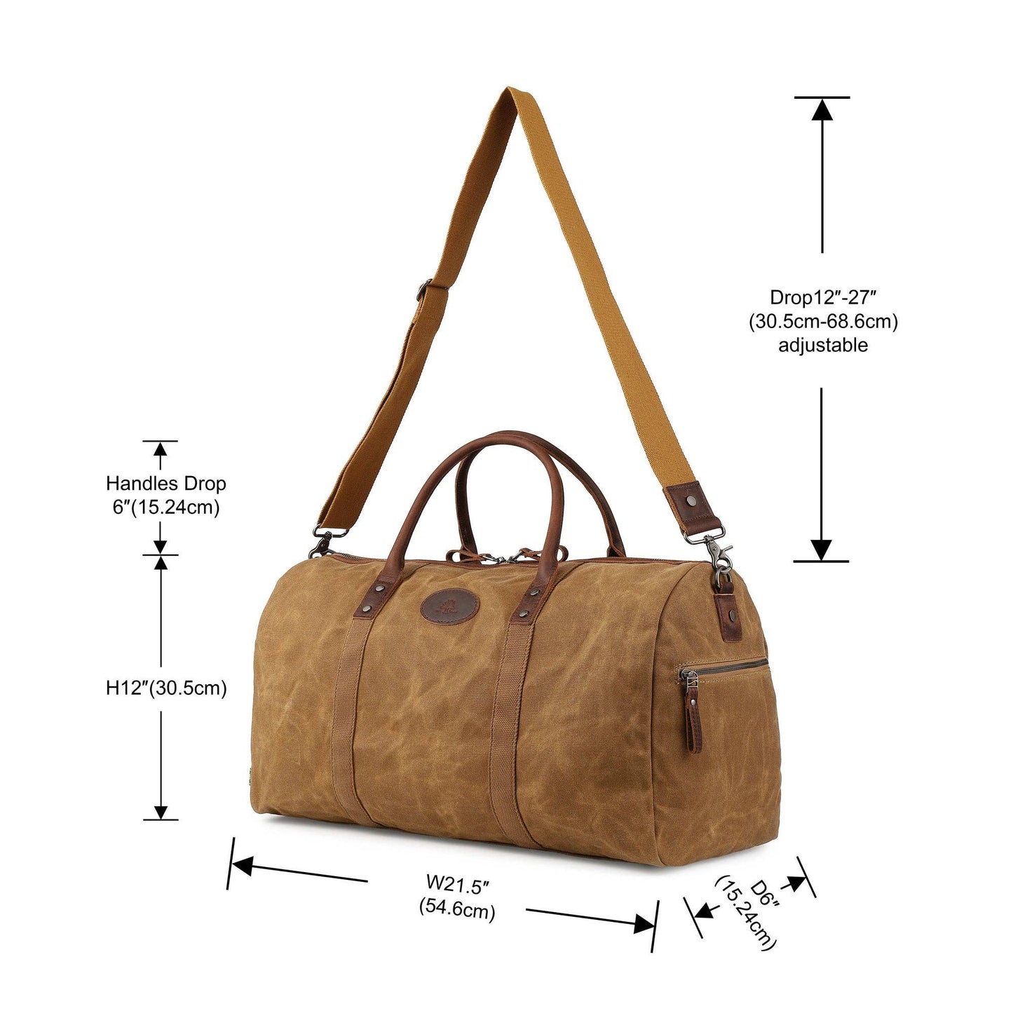 Hillside Duffel: Camel