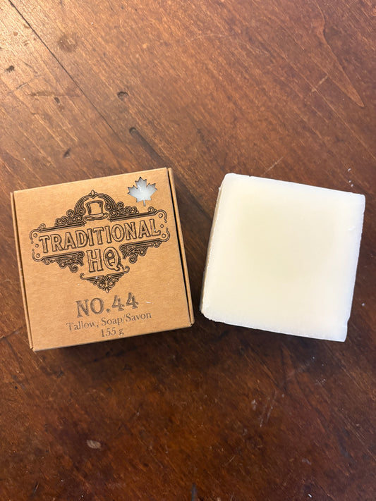 "NO.44 Tallow & Coconut Bar Soap - Traditional HQ natural handmade soap bar"
