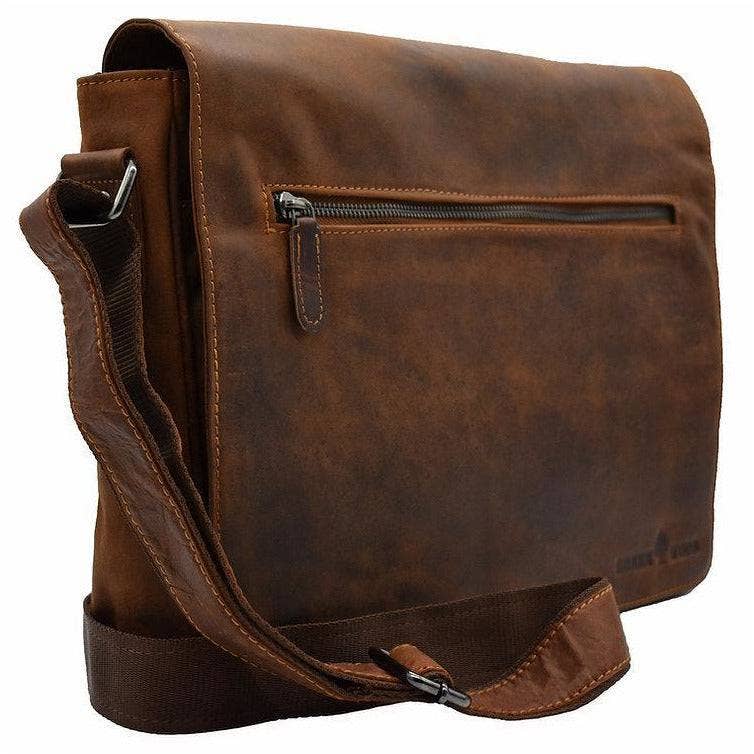 Leather Laptop Bag Berlin GW588: Sandal