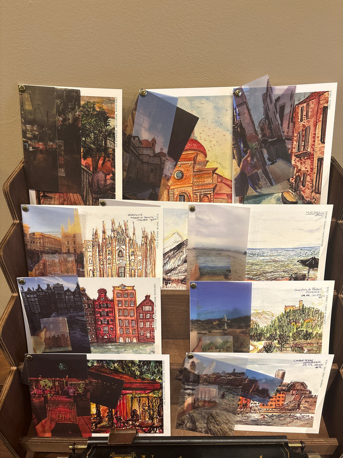 ASCHIA post cards
