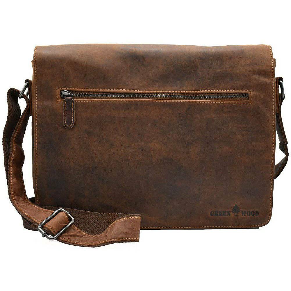 Leather Laptop Bag Berlin GW588: Sandal