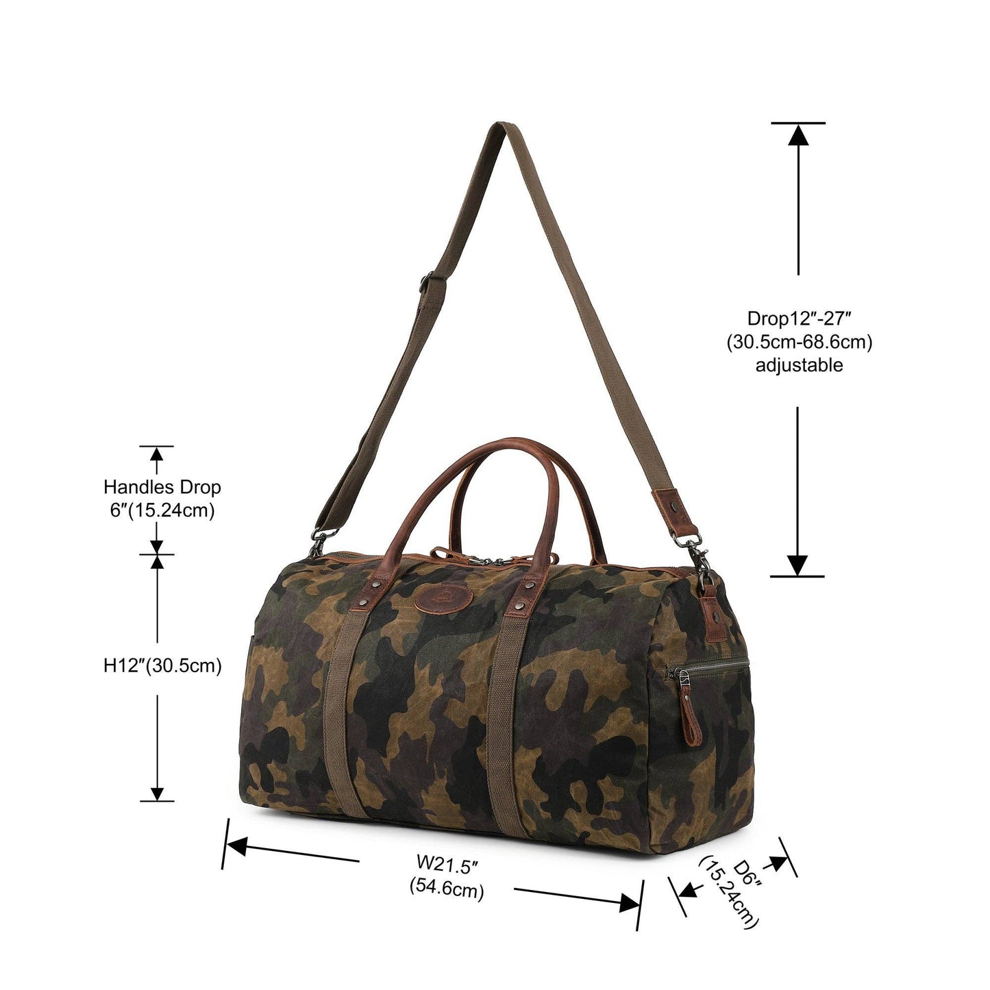 Hillside Duffel: Gray