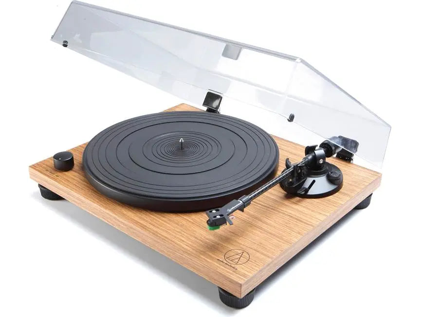 Audio-Technica Consumer AT-LPW40WN Stereo Turntable (Walnut) SKU# AT-LPW40WN