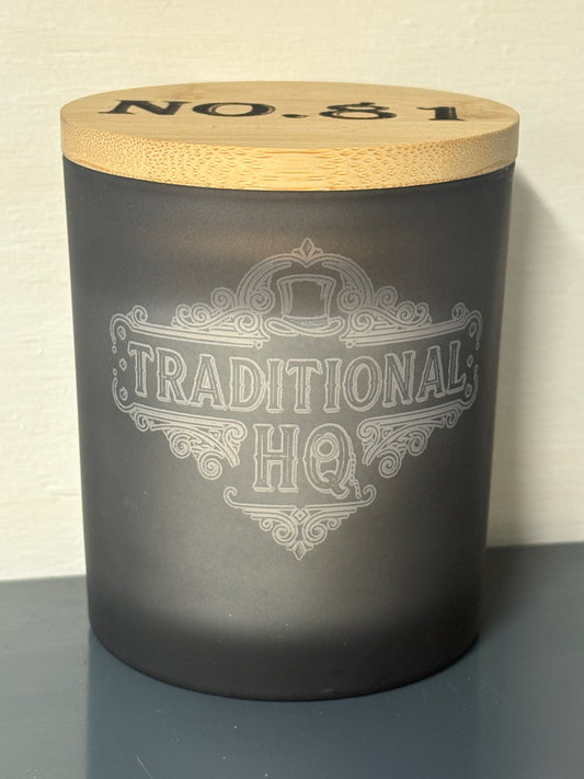 "NO.81 Scented 7 oz Soy Candle - Traditional HQ hand-poured natural soy wax candle"
