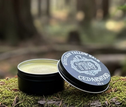 Tallow Balm - 3oz Cedarwood | Grass-Fed Canadian Tallow | Winter Protection