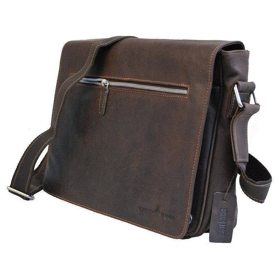 Leather Laptop Bag Berlin GW588: Sandal