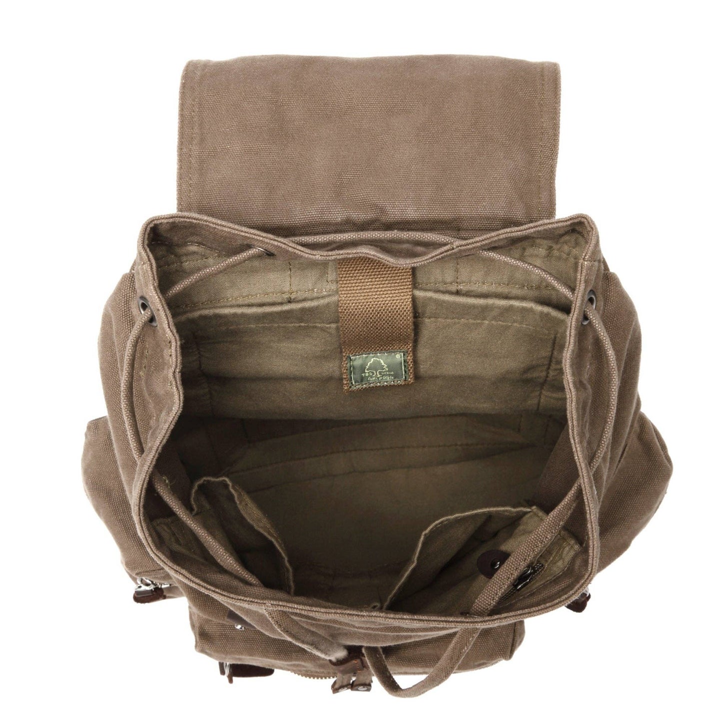 Silent Trail Backpack: Army Green