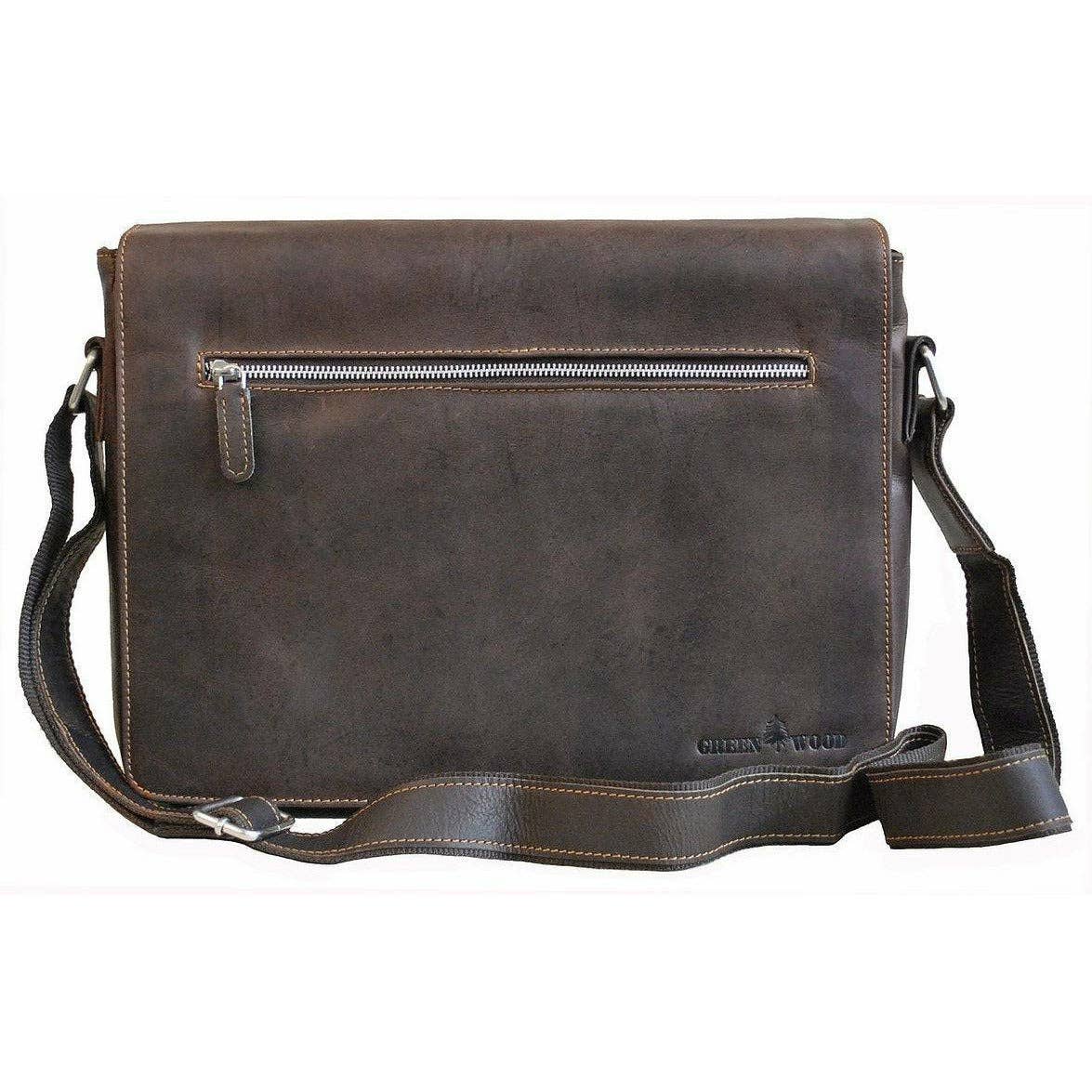 Leather Laptop Bag Berlin GW588: Sandal