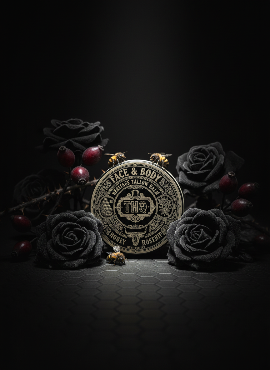 Dark Masculine Tallow Balm Photo