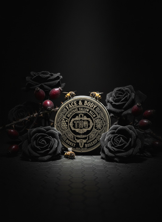 Dark Masculine Tallow Balm Photo