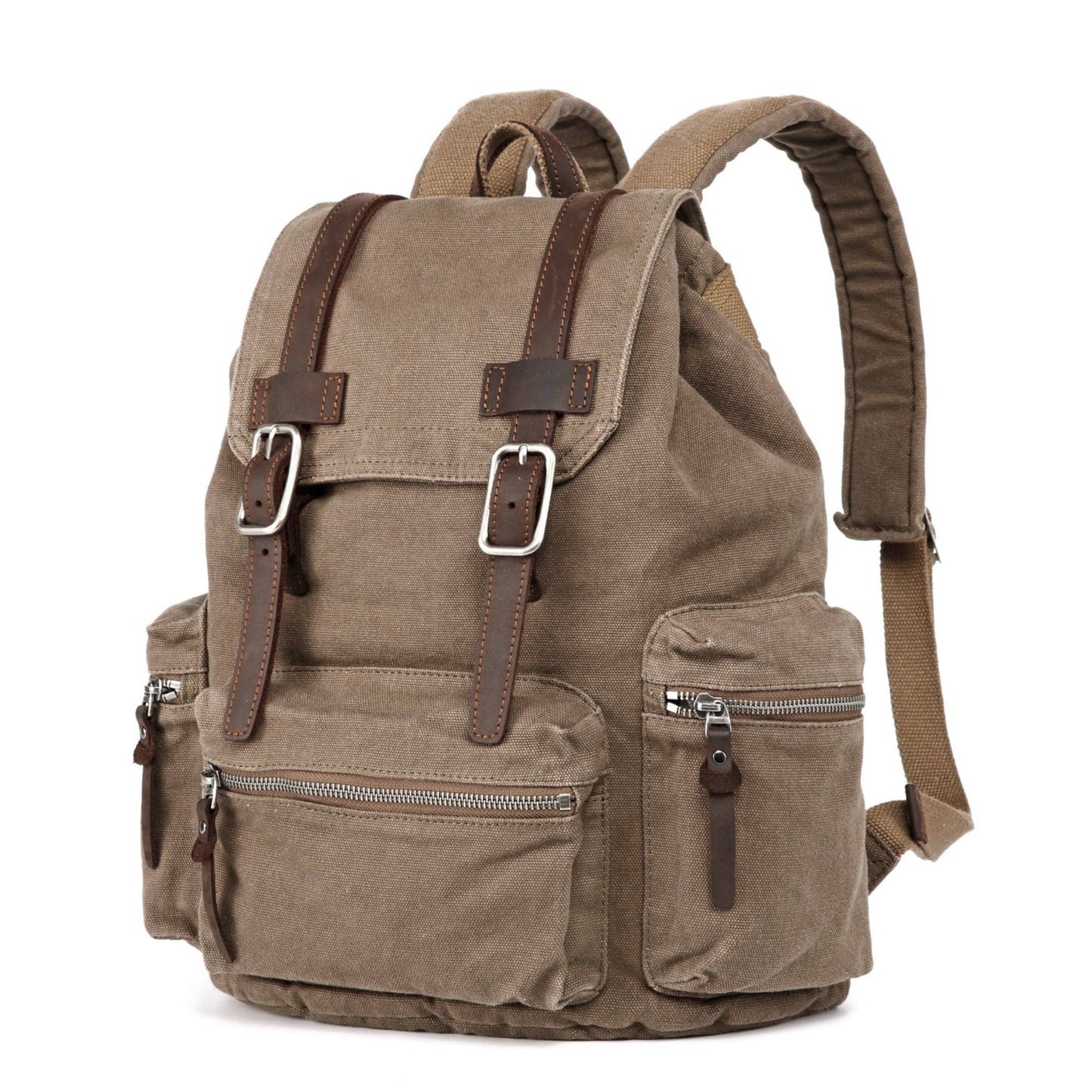 Silent Trail Backpack: Army Green