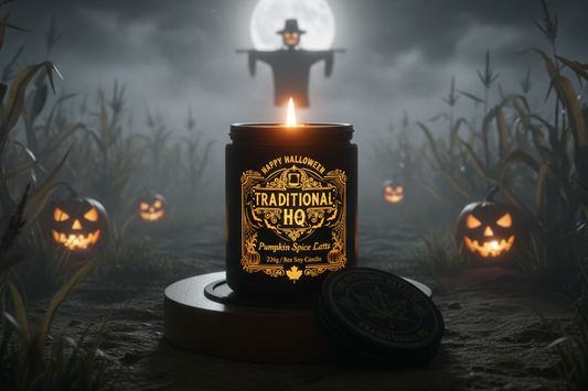 Heritage Reserve Halloween Candle Pumpkin Spice Latte product shot