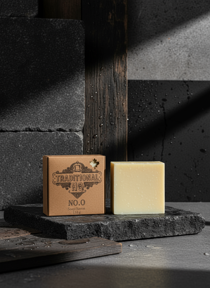 NO.0% Bar Soap with Box Masculine