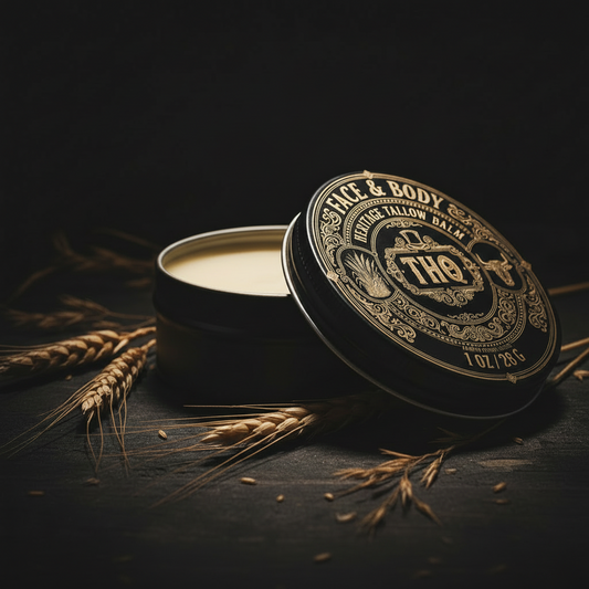 Unscented Tallow Balm - 1oz | Grass-Fed Canadian Tallow | Fragrance-Free
