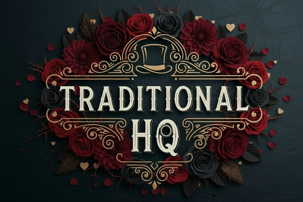 Traditional HQ Masculine Valentine's Day Logo